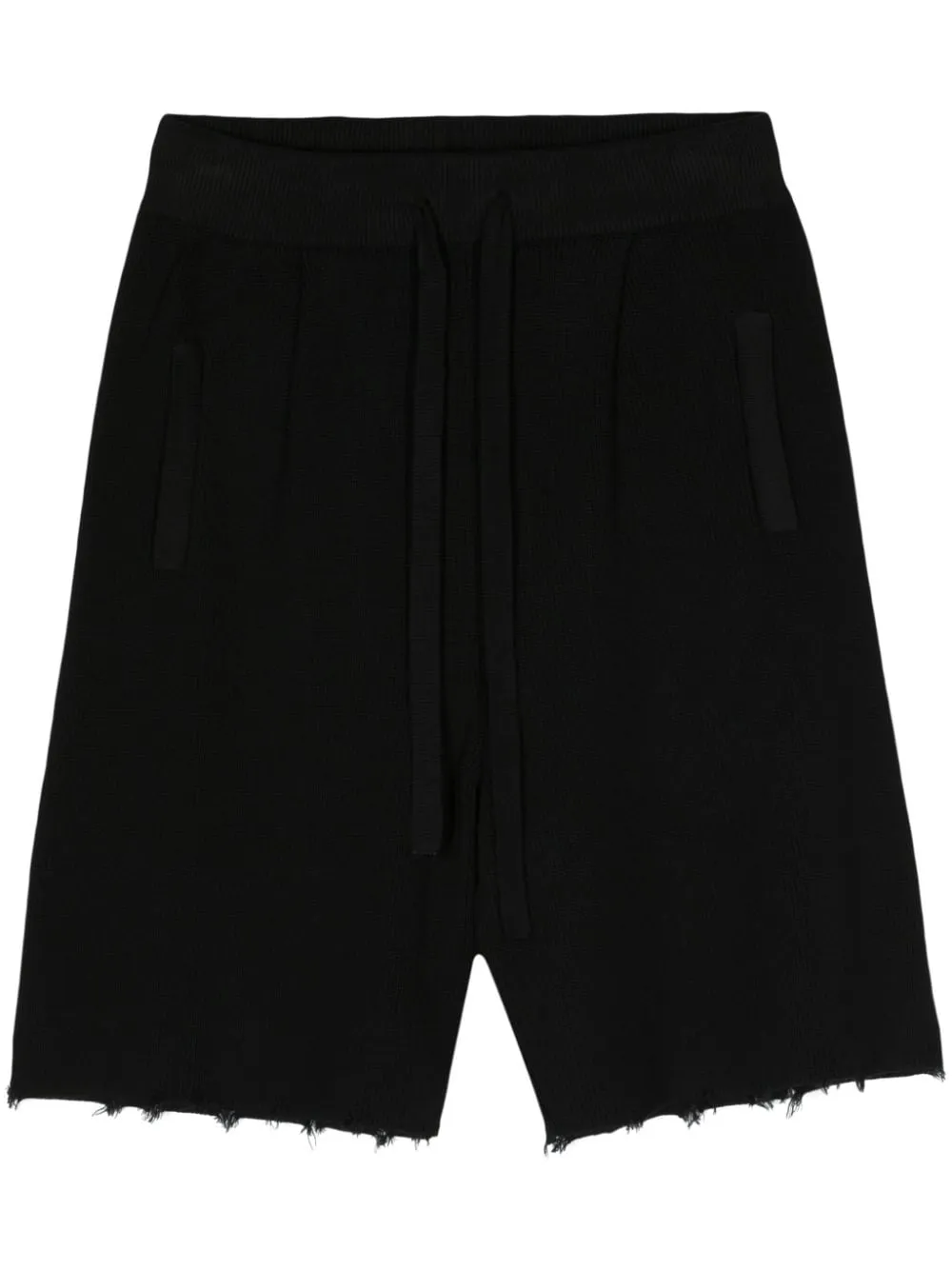 Bermuda in magloia in nero Laneus - uomo