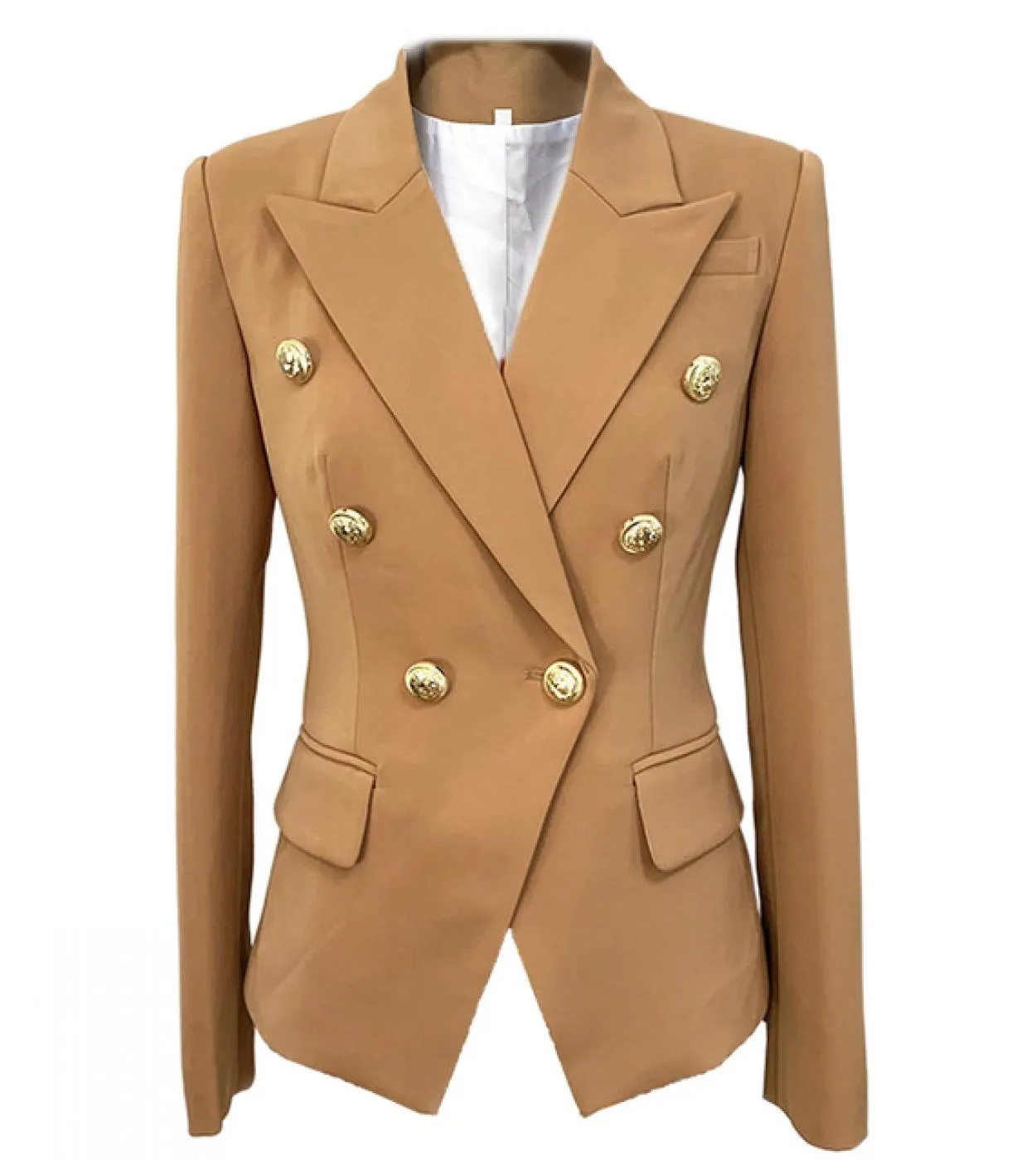 Blazer da donna color cioccolato Blazer da donna Blazer marrone Blazer da donna casual marrone