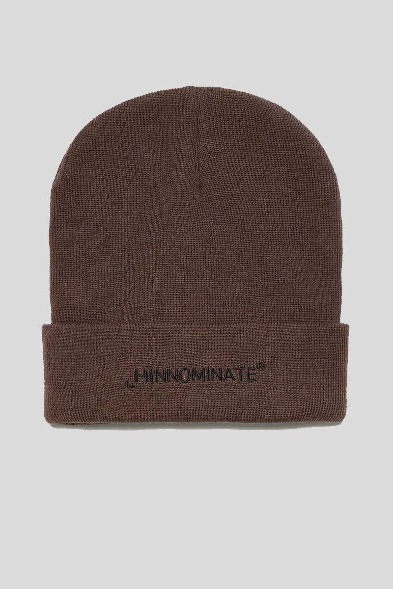 Cappello Con Ricamo - Marrone Cioccolato