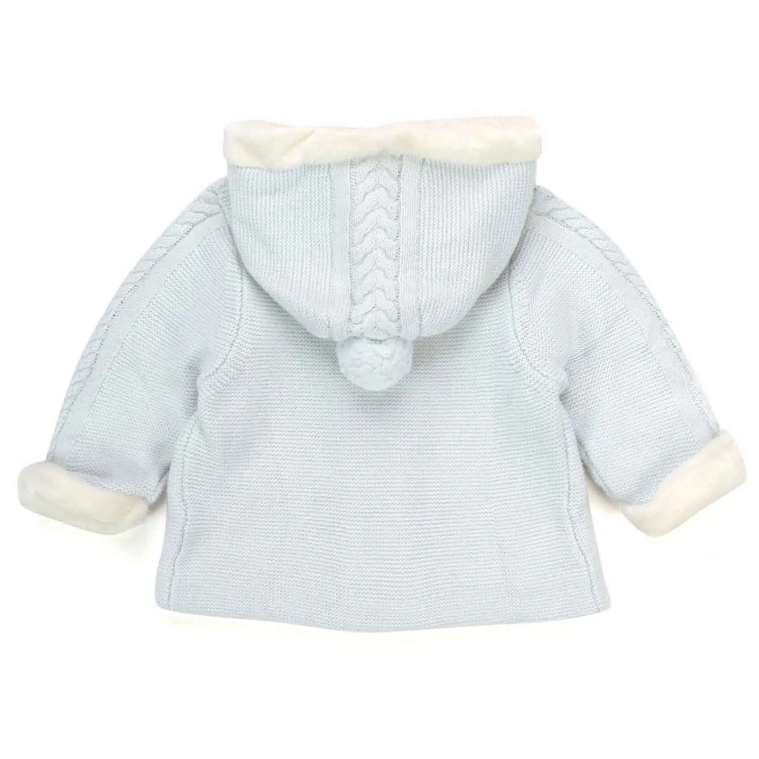 Cappottino Celeste Neonato