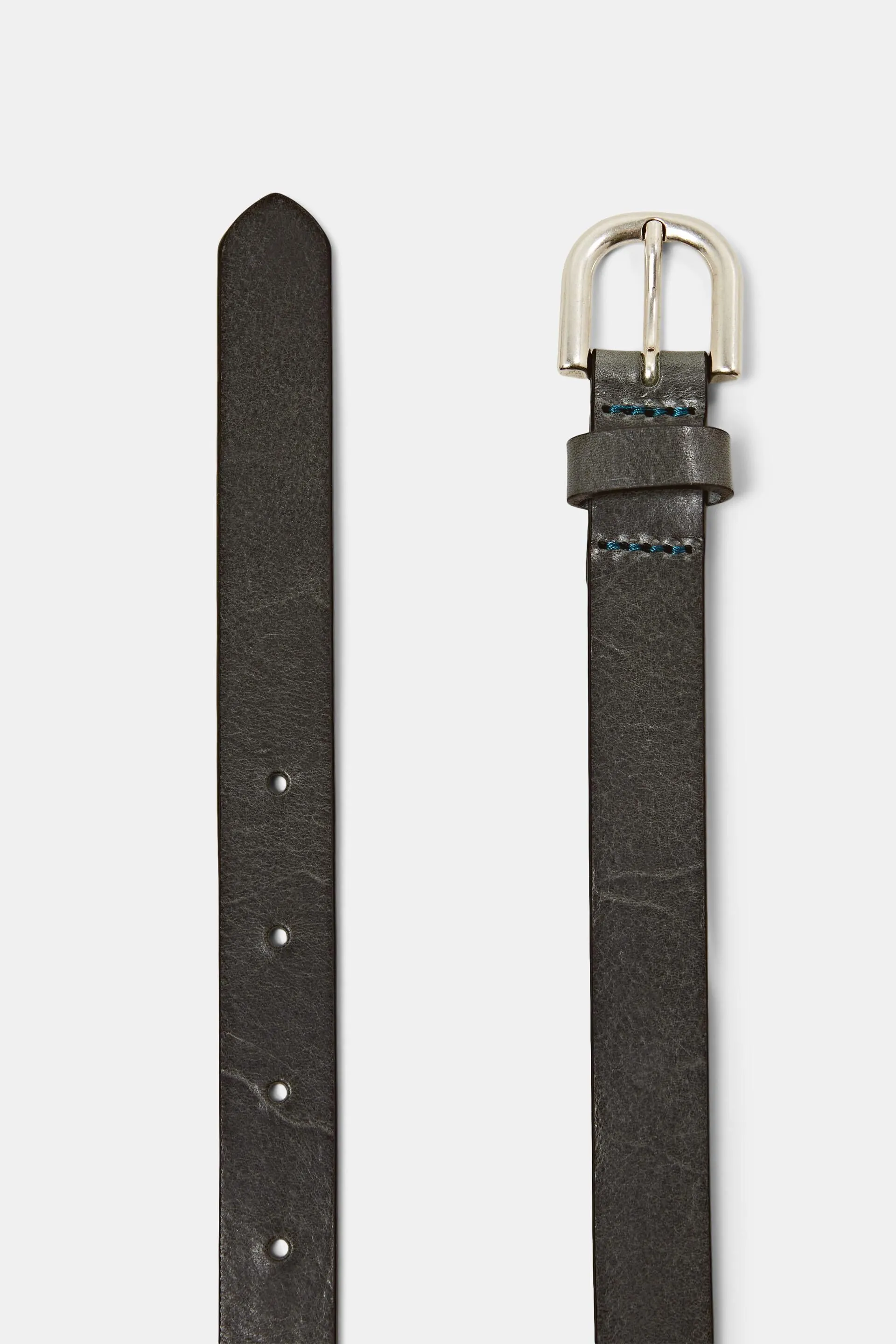 Cintura sottile in pelle