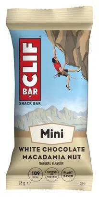 Clif Bar Mini Energy Bar Cioccolato Bianco/Noci di Macadamia 28g