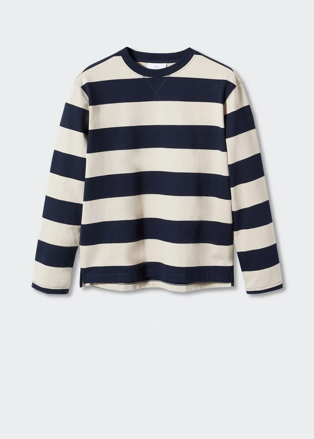 Felpa cotone righe