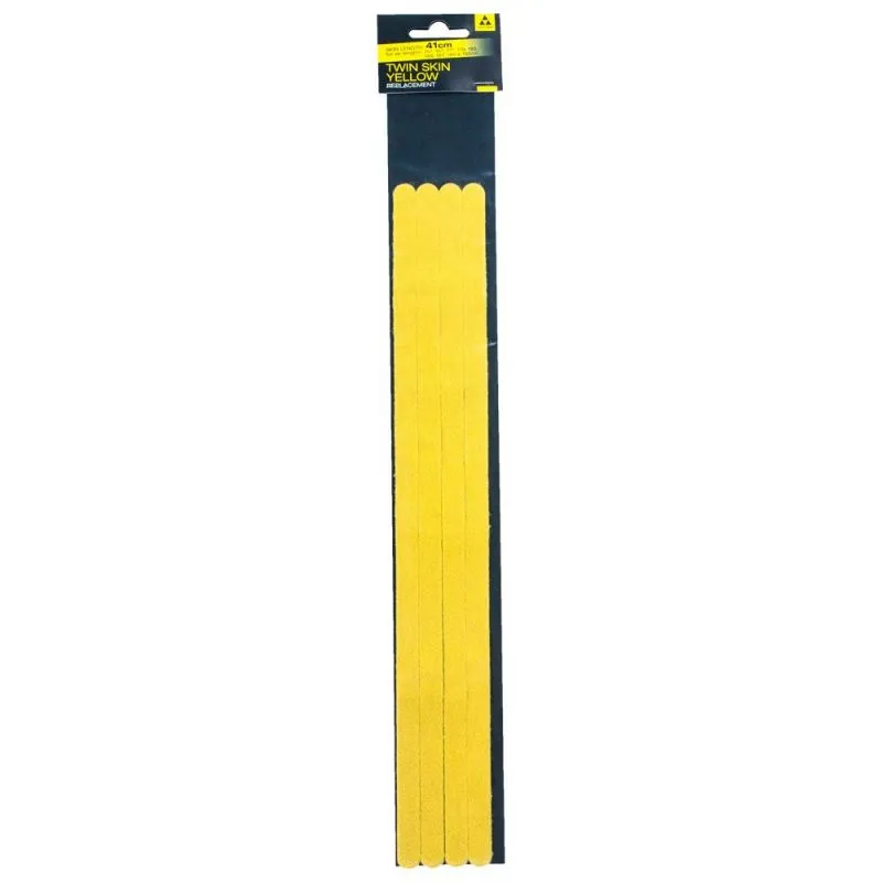 FISCHER Twin Skin pelli di ricambio strette 100% Mohair (Giallo)