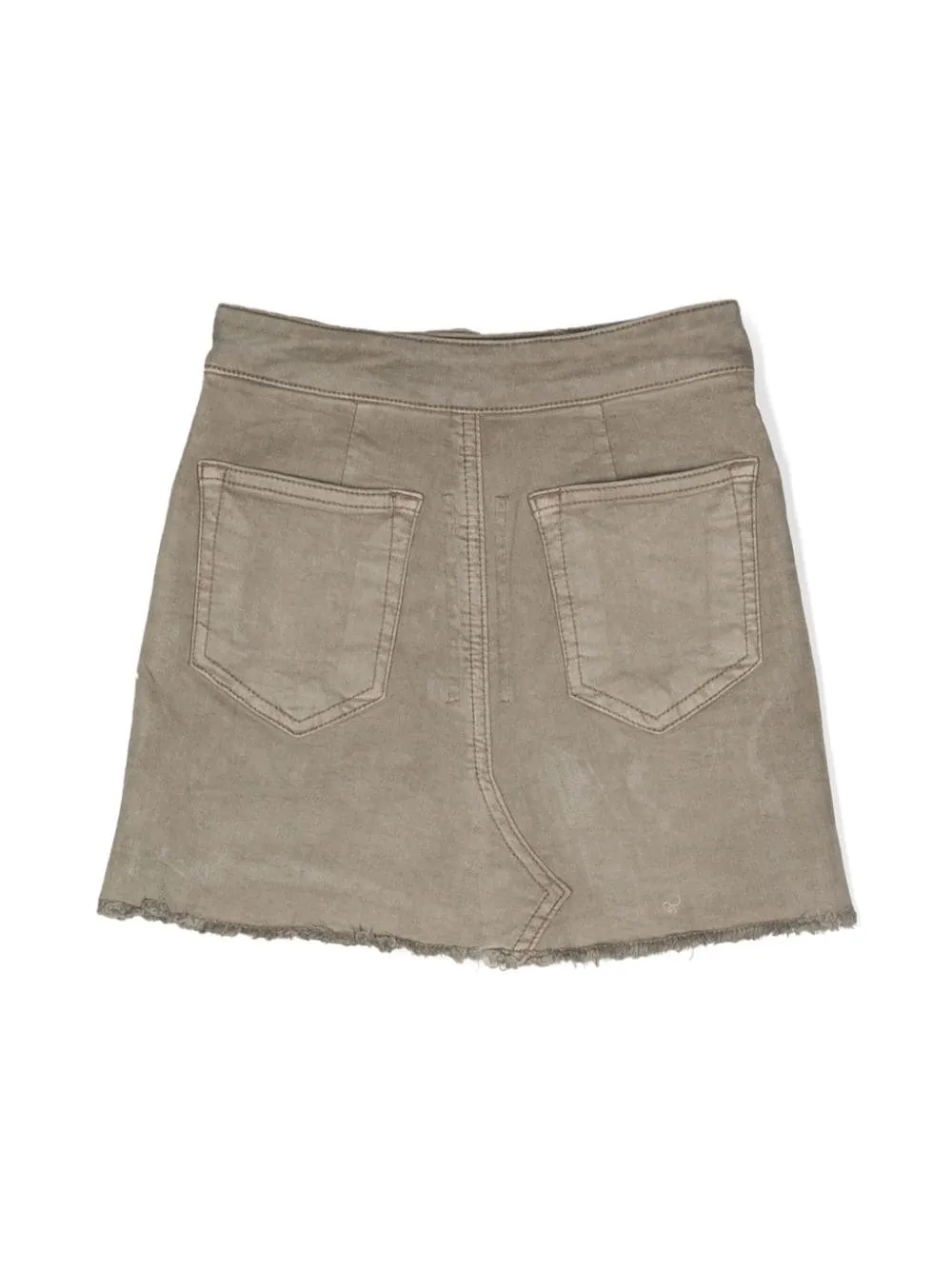 Minigonna in denim in grigio - bambina