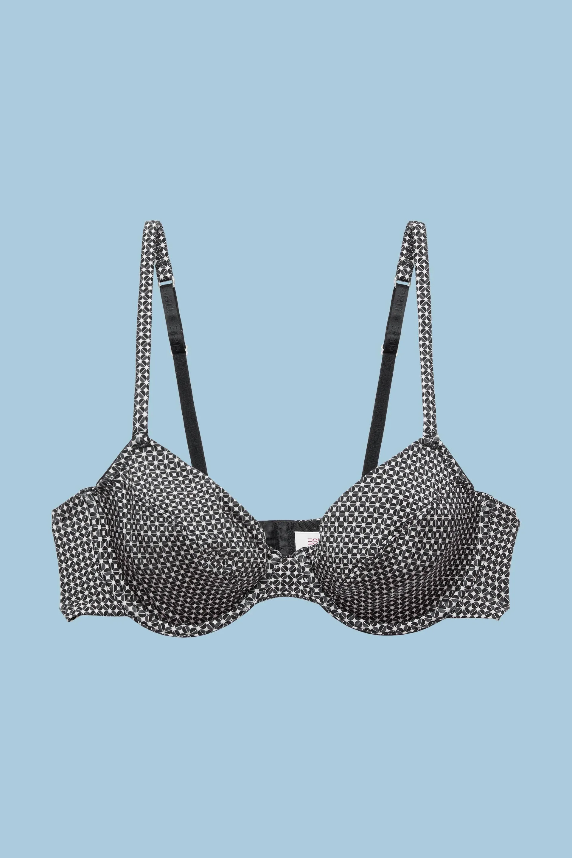 Reggiseno in microfibra stampato con ferretto
