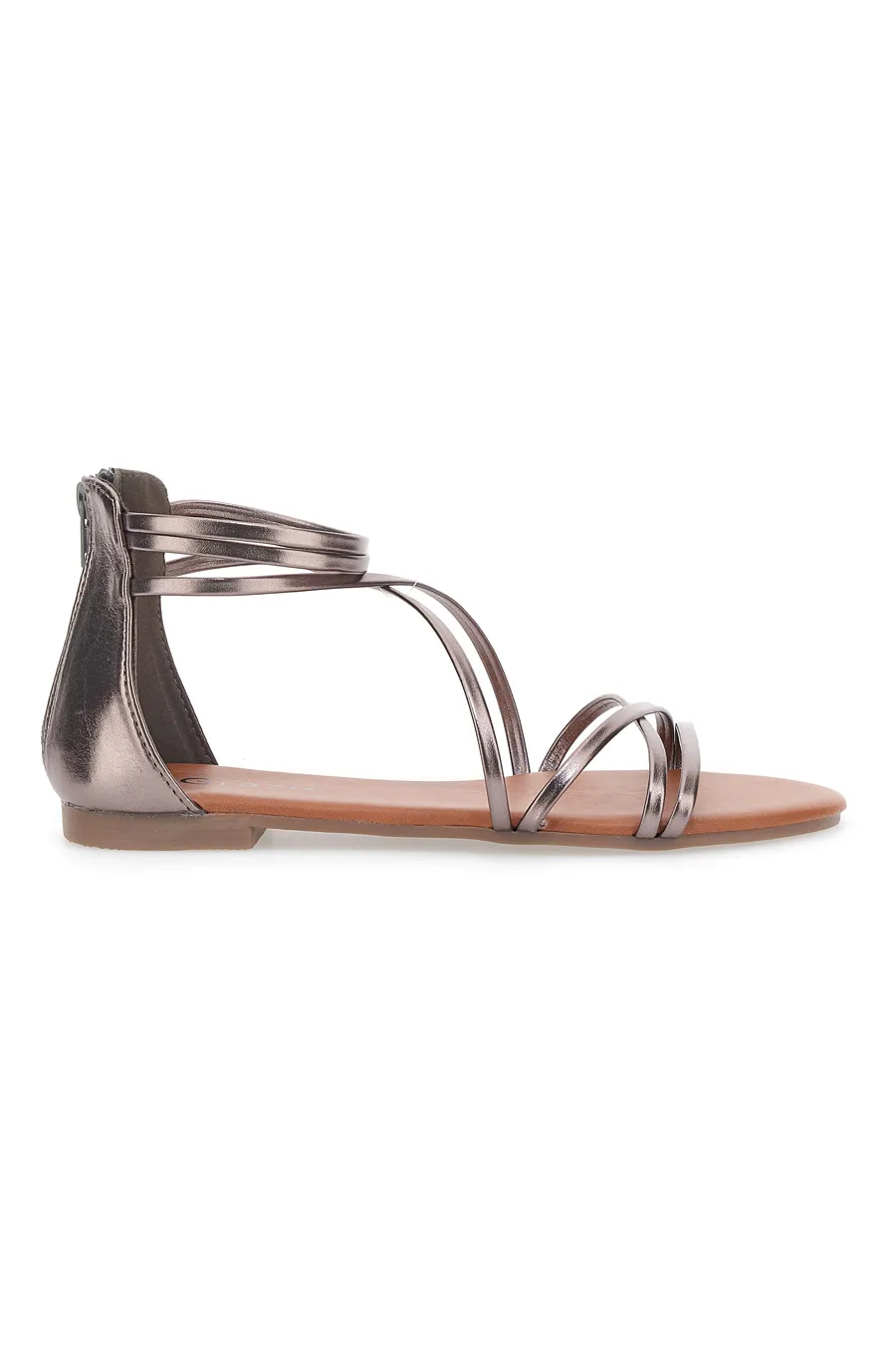 Sandali Flat Grazie 5005 Bronzo