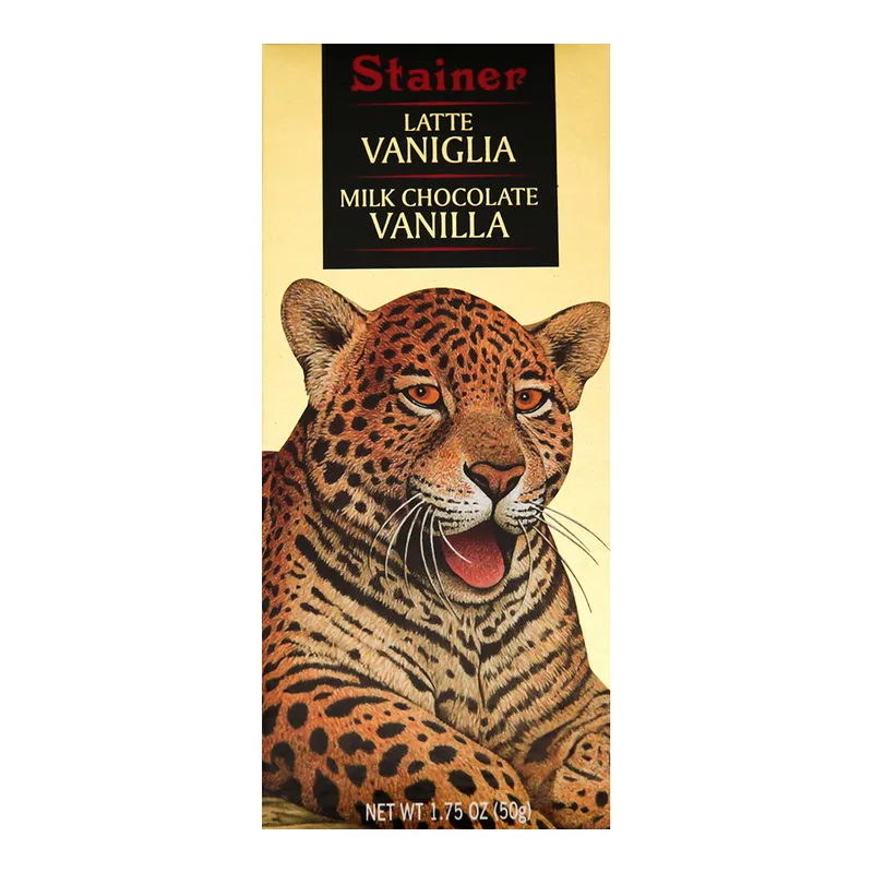 Stainer Cioccolato 10 Tavolette di Cioccolato Latte con vaniglia