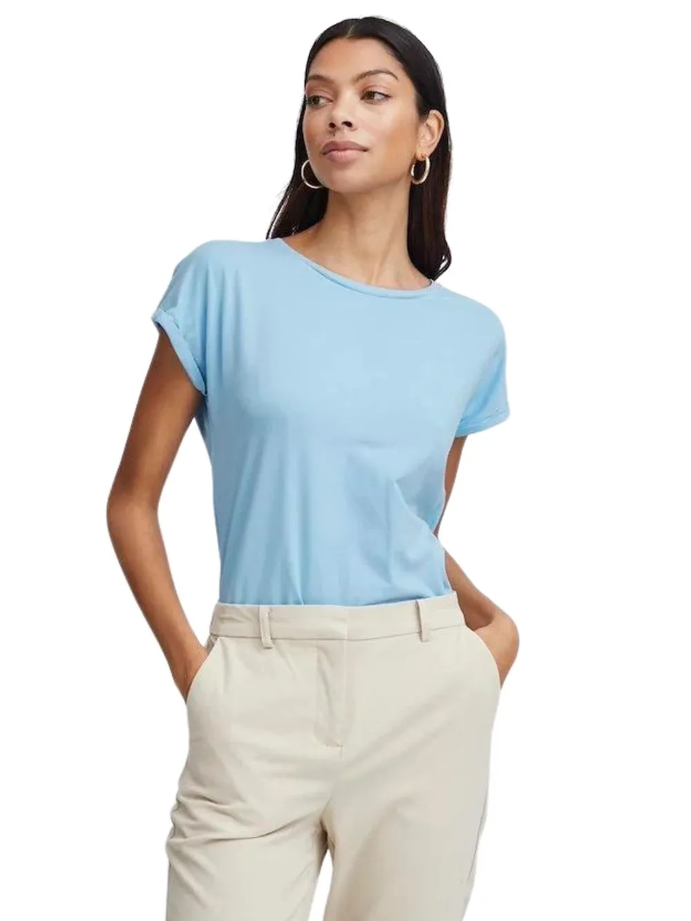 T-shirt Donna celeste Pamila