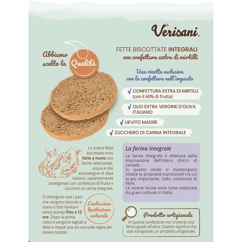Verisani 6 Confezioni 200 gr Mix Fette 
