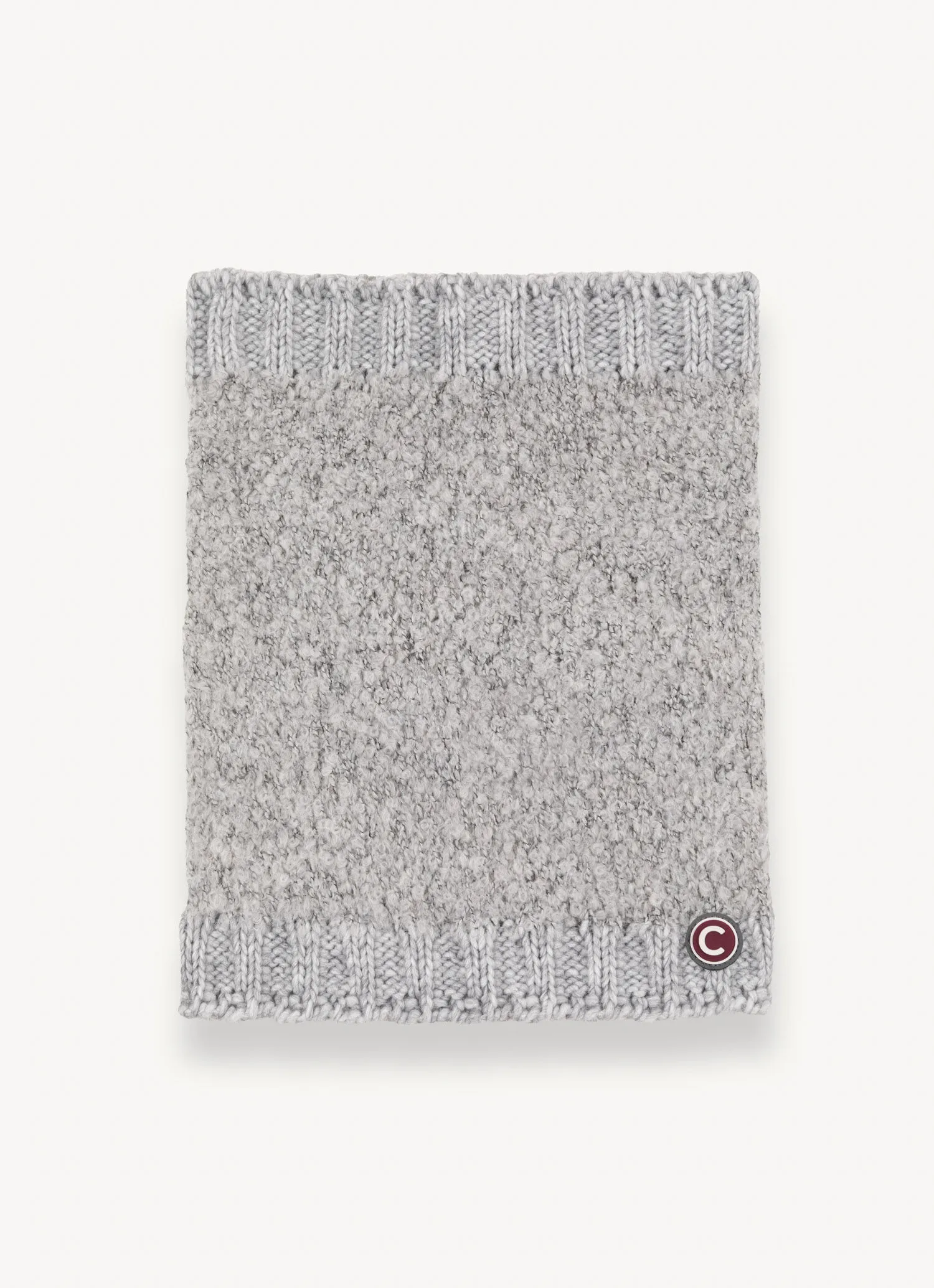 Women’s neck warmer in wool and mohair blend